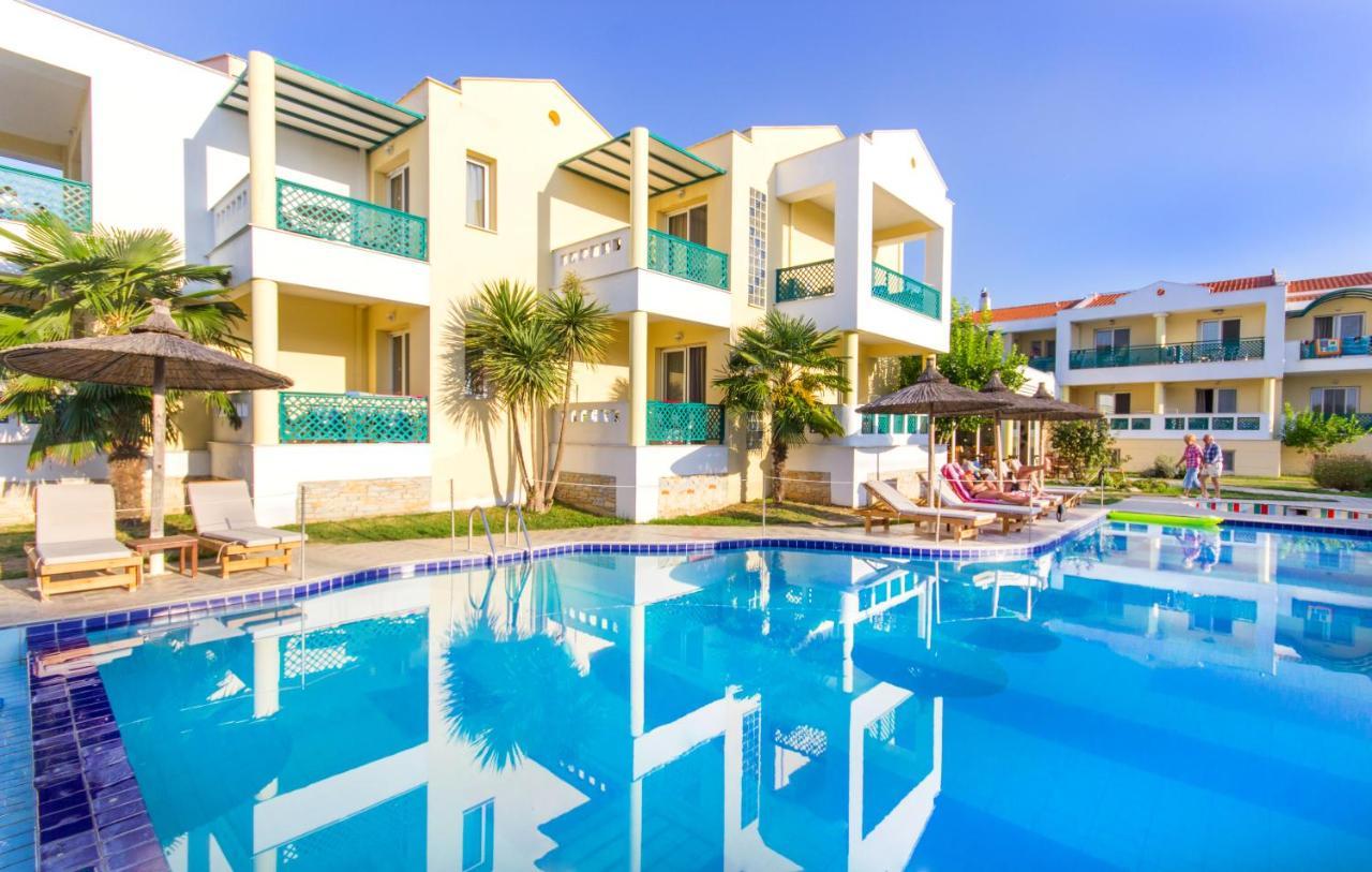 Aegean Sun Apartments Скала-Рахониу Экстерьер фото