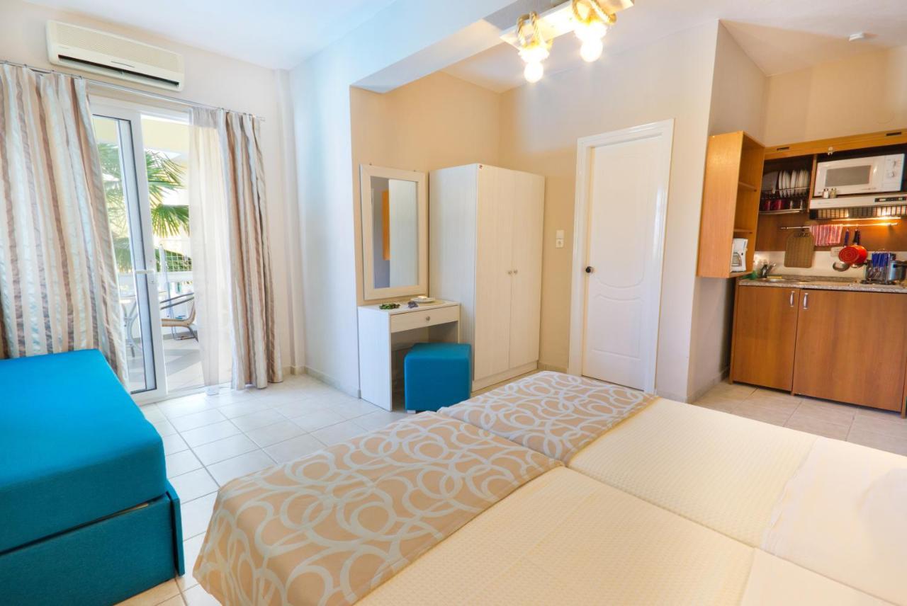 Aegean Sun Apartments Скала-Рахониу Экстерьер фото